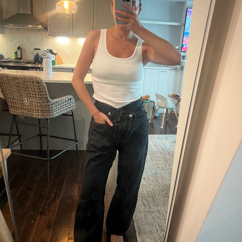 PARKE levi criss cross jeans